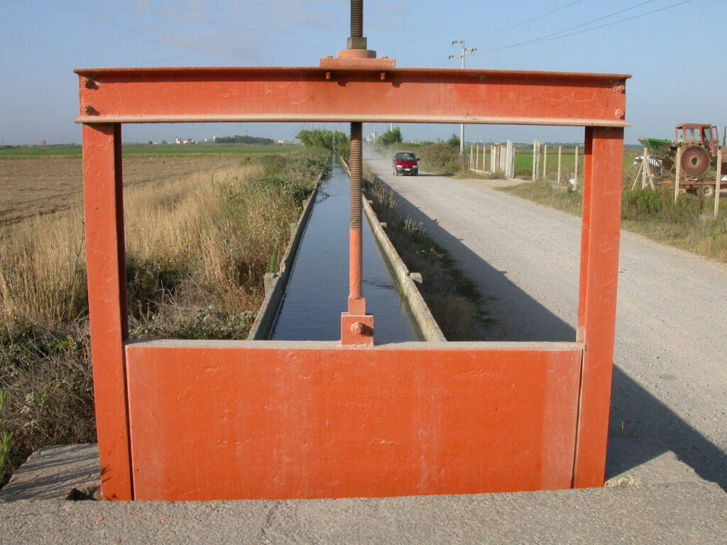 Irrigazione canale