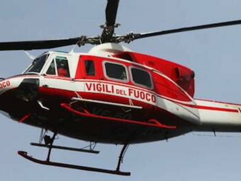 Elicottero Vigili del fuoco Servizio 118