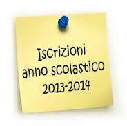 Scuola iscrizioni 2013 - 2014