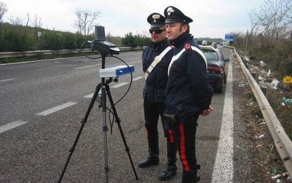 Autovelox Carabinieri Ghilarza