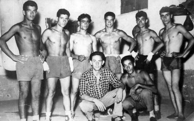 Folgore Boxe 1952, al centro Gigi Iriu (Foto Giocodisquadra)