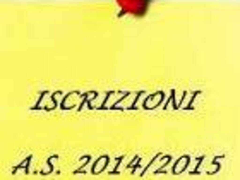 Scuola iscrizioni 2014 2015