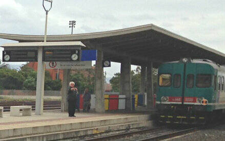 Treno in stazione