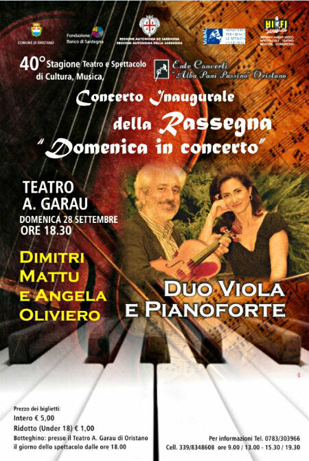 Ente concerti primo spettacoli