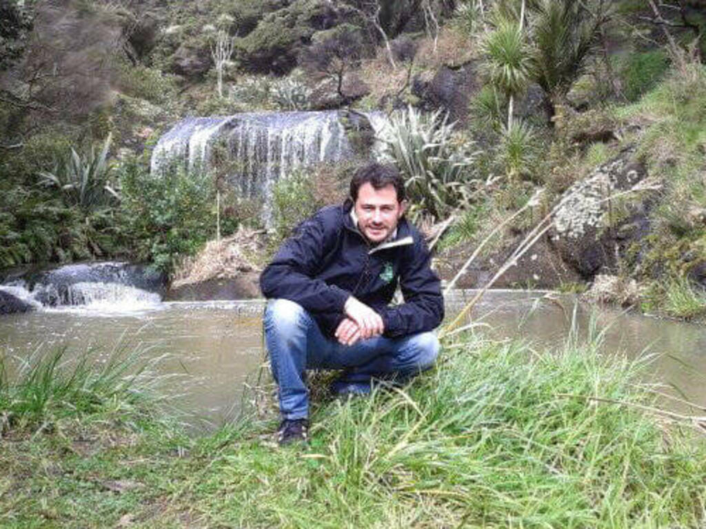 Alberto Cauli Lake Wainamu Nuova Zelanda