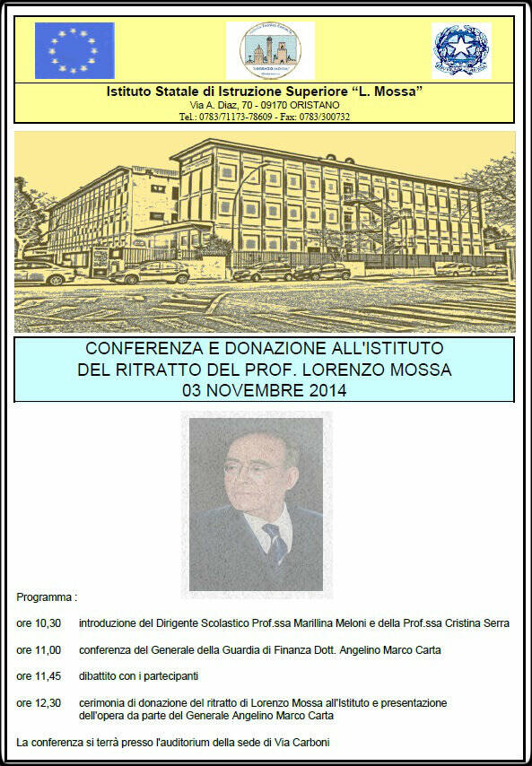 Conferenza Istituto mossa oristano