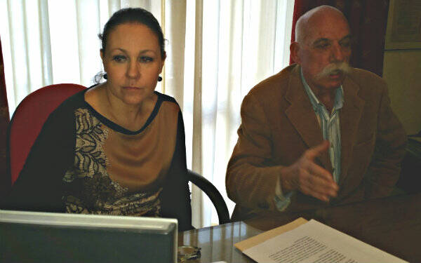 Doddore Meloni e il suo avvocato Cristina Puddu