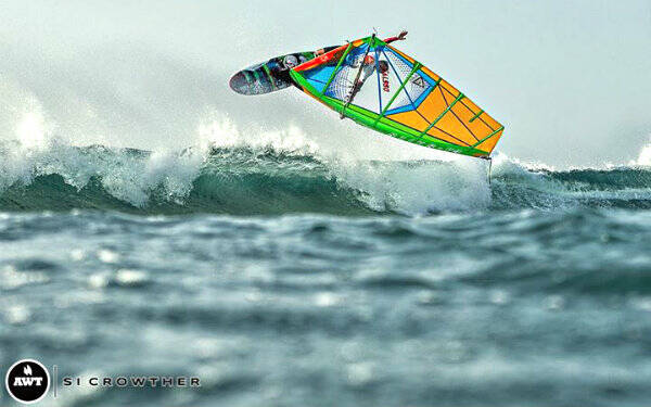 Matteo Spanu - Foto dalla pagina Facebook dell'American Windsurf Tour