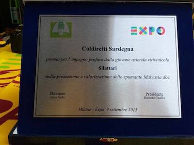 Silattari premio Coldirettoi Expo