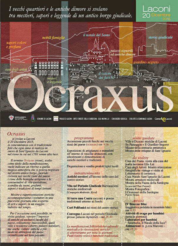 Ocraxus Laconi - Locandina