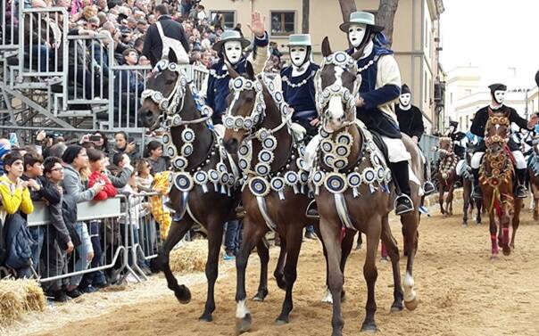 Sartiglia 2016 - cavalieri e costumi