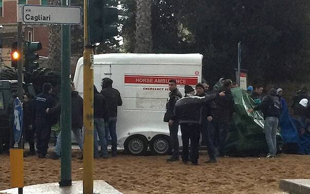 Sartiglia 2016 - Cavallo morto