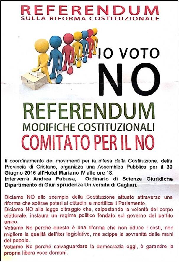 Referendum coordinamento comitati NO