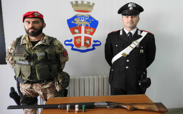 carabinieri Ghilarza Armi fucile Tresnuraghes