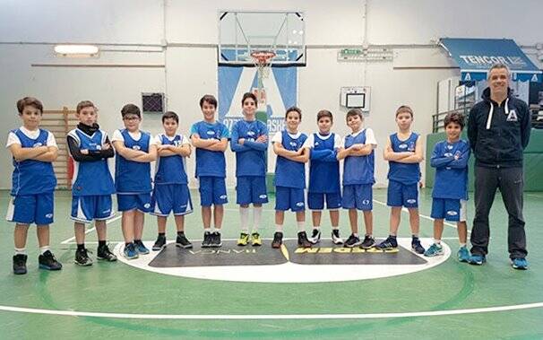 Oristano -Azzurra basket - bambini - Arezzo