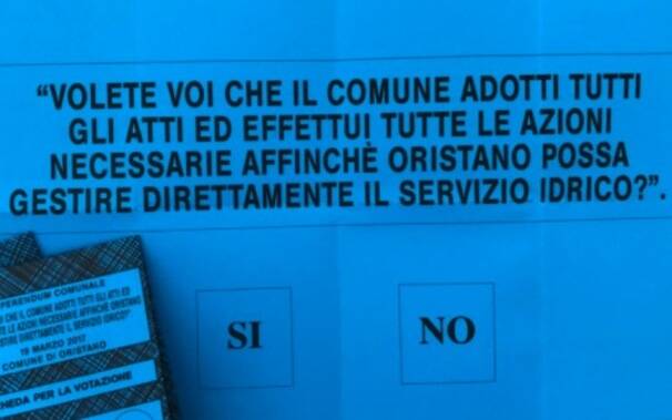 Referendum Abbanoa Oristano