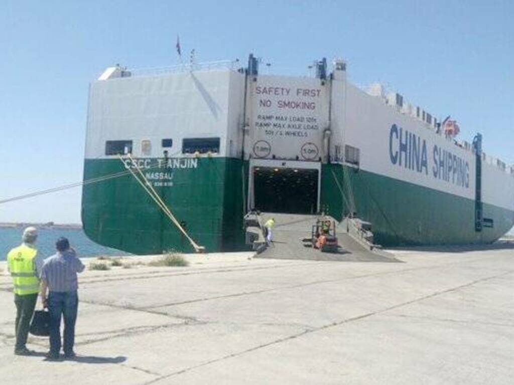 Porto di Oristano - China shipping 2