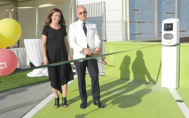 Oristano - Porta Nuova - Inaugurazione colonnine auto elettriche 6