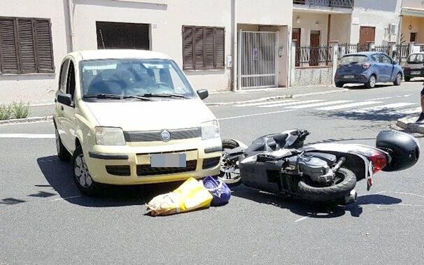 Oristano - Sacro Cuore - incidente