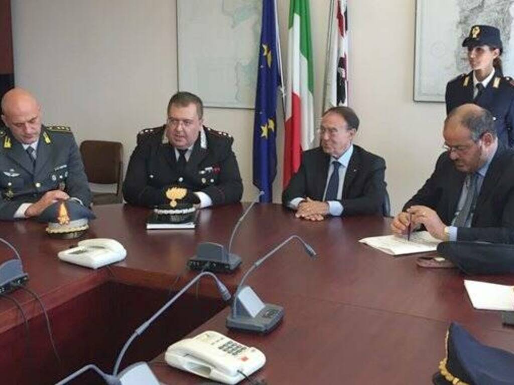 Oristano - Questura - presentazione sicurezza estate