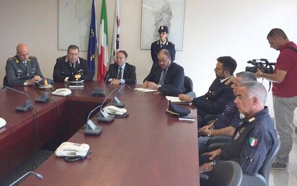 Oristano - Questura - presentazione sicurezza estate 2