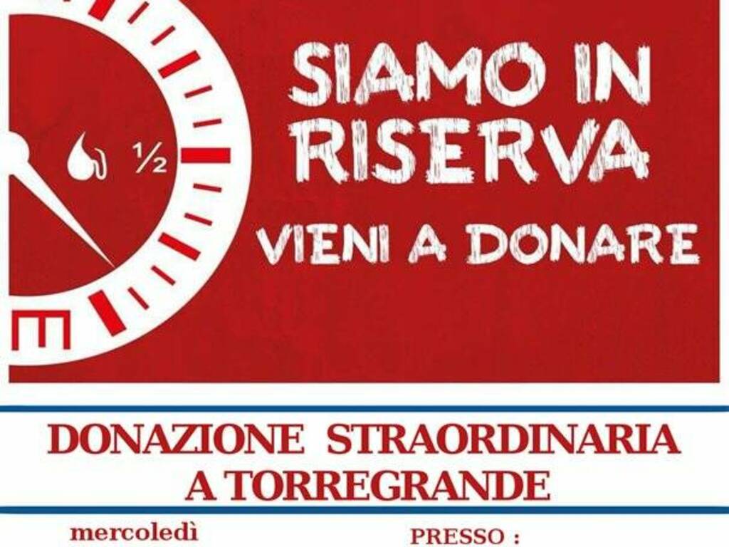 Torre Grande - donazione straordinaria