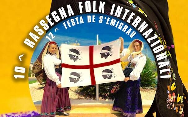 Arcidano Festa emigrato Folk internazionale