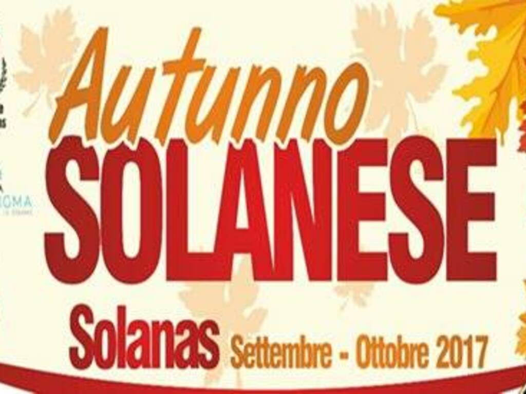 Autunno Solanese - eventi 7 8 ottobre EVIDENZA