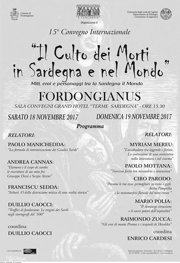 Fordongianus - Convegno culto della morte