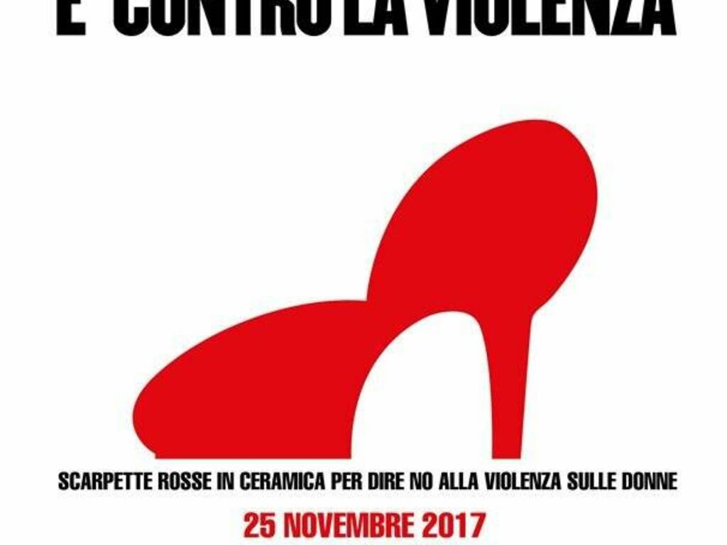 Oristano - scarpette rosse - violenza donne