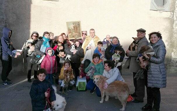 San Vero Milis - Sant Antonio - Benedizione animali 3