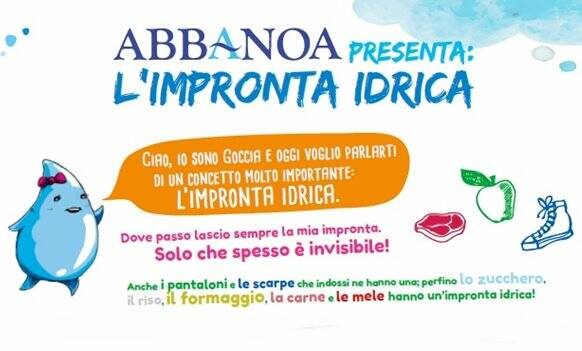 Abbanoa - dieci in condotte - impronta idrica EVIDENZA