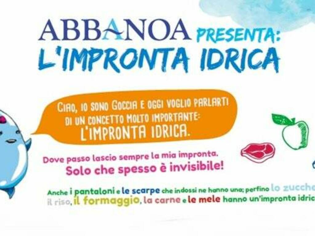 Abbanoa - dieci in condotte - impronta idrica EVIDENZA