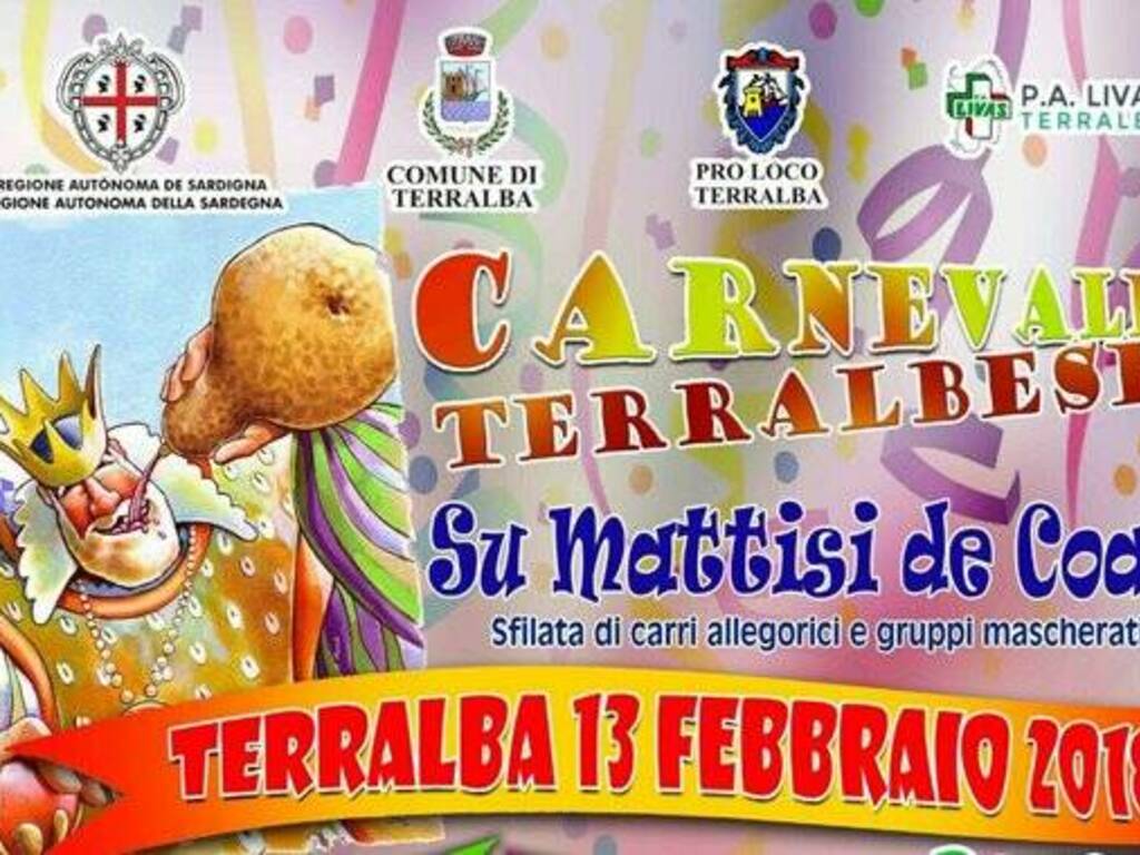 Terralba - Carnevale EVIDENZA