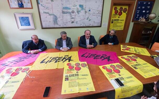 Alghero - Libera - contro mafia - presentazione