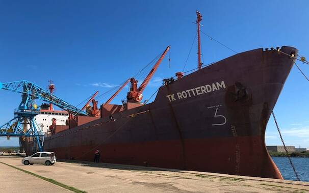 Oristano Capitaneria Nave sequestrata TK Rotterdam
