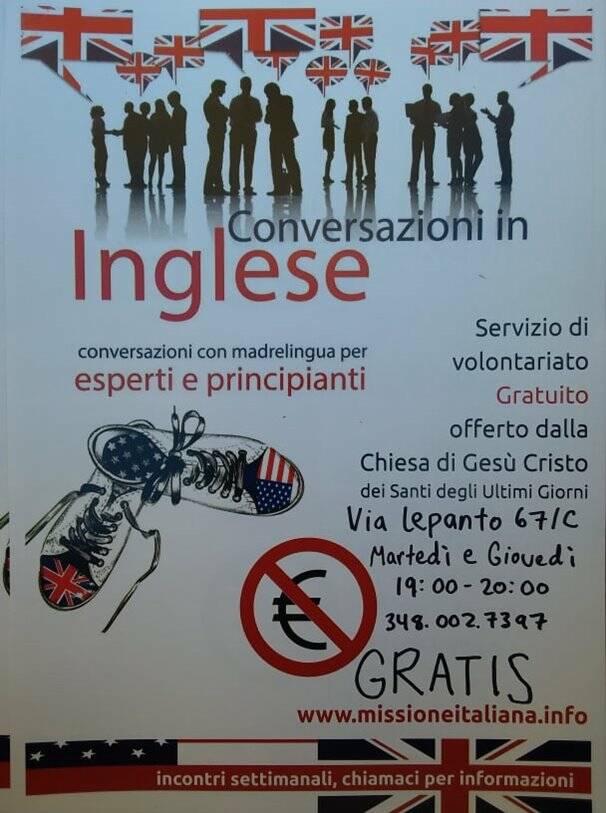 Oristano - Corsi inglese gratis - mormoni