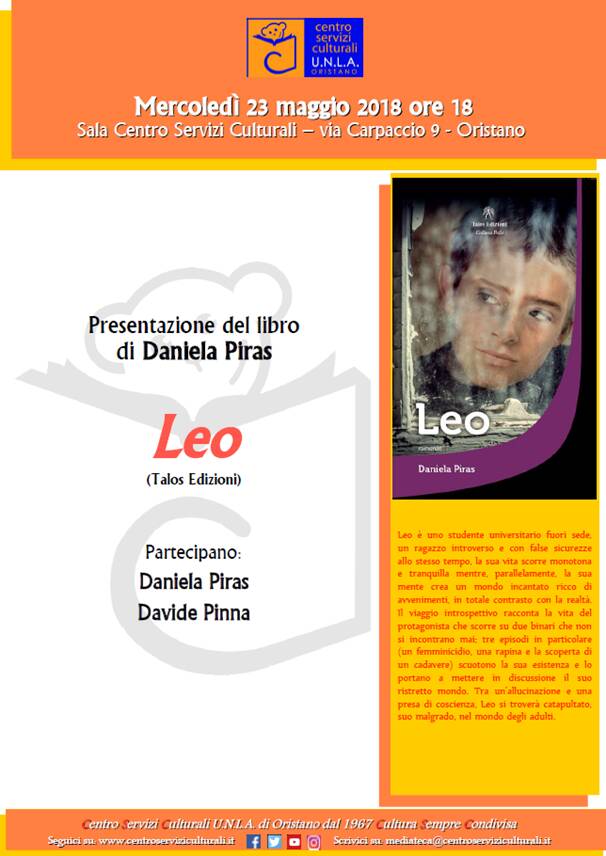 Oristano - Unla - presentazione libro Daniela Piras