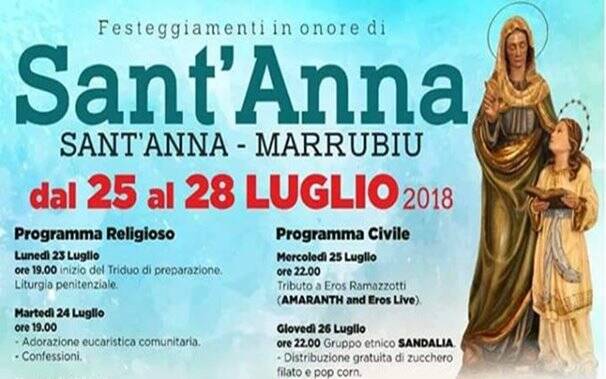 Sant'Anna Marrubiu - festa EVIDENZA