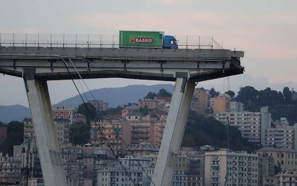 Ponte Genova Crollato