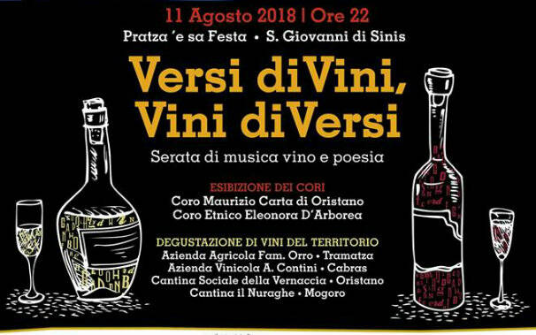 Versi divini Vini diversi San Giovanni di Sinis Cabras