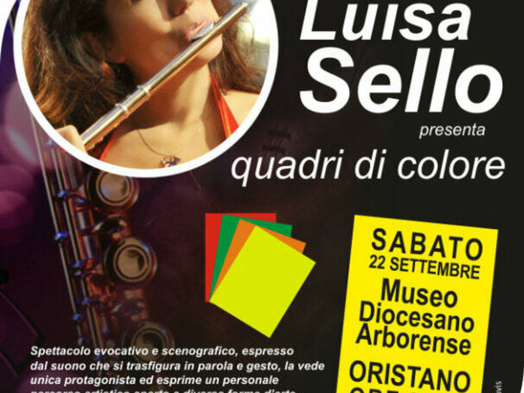 Luisa Sello Locandina Ente concerti Oristano