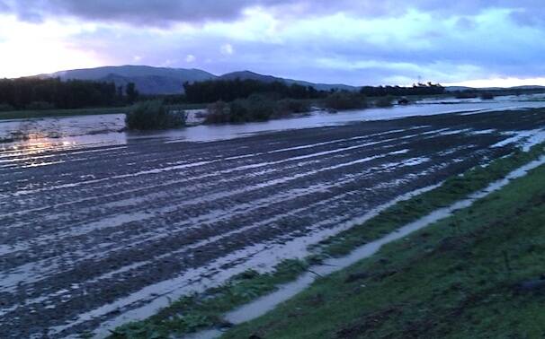 Arcidano campagna allagate