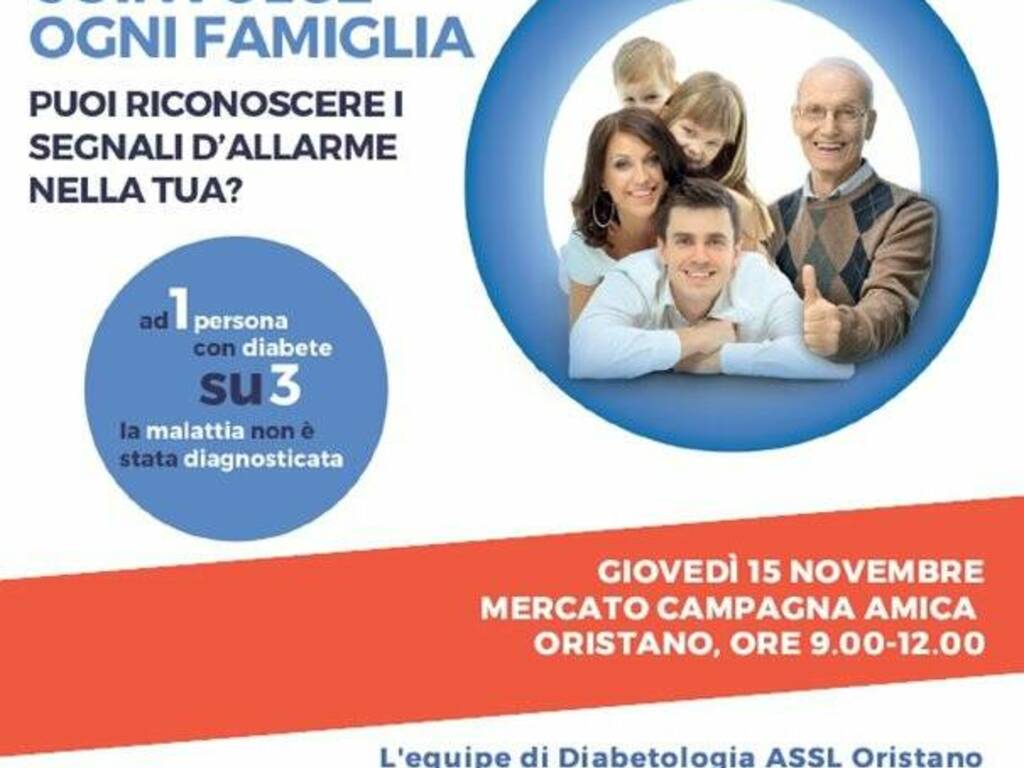 Oristano - giornata diabete