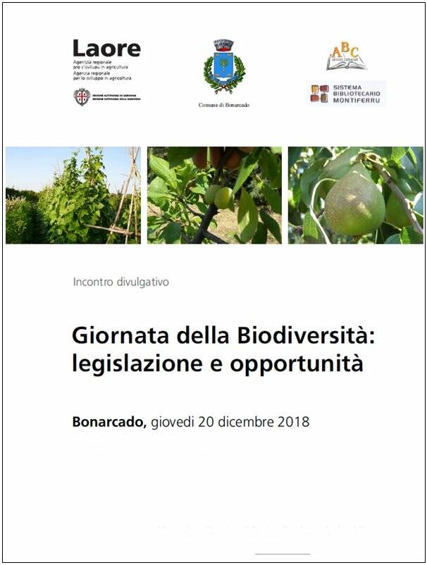 Bonarcado - Giornata biodiversità