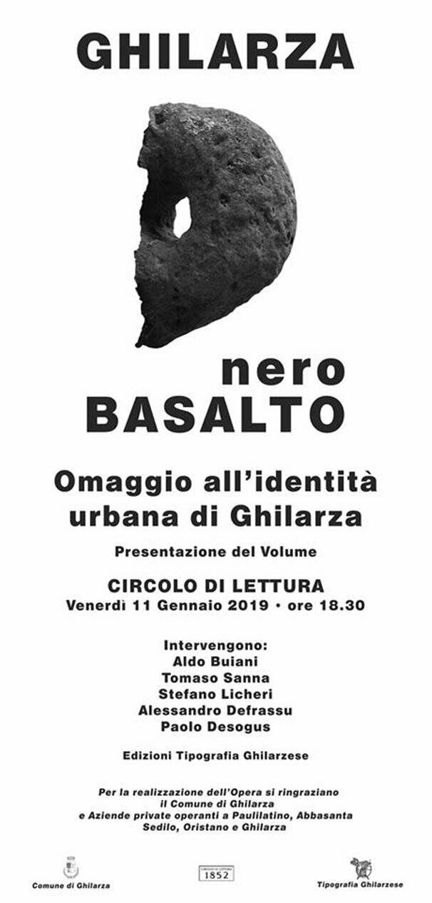 Ghilarza basalto nero