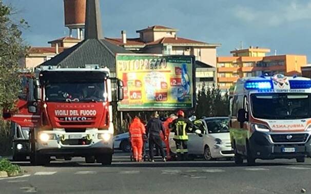 Oristano Incidente stradale