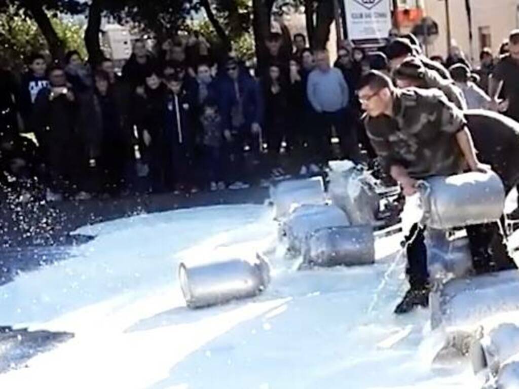 Bosa Protesta dei pastroi