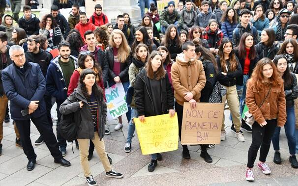 Oristano - manifestazione studenti - cambiamento climatico 4