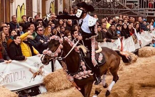 Sartiglia Stella infilzata Gremio falegnami 2019